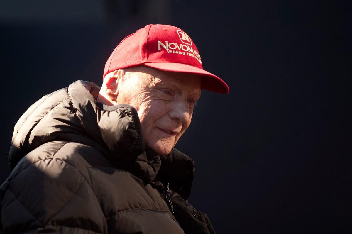 Austrian former Formula One driver Niki Lauda. (AFP File Photo)