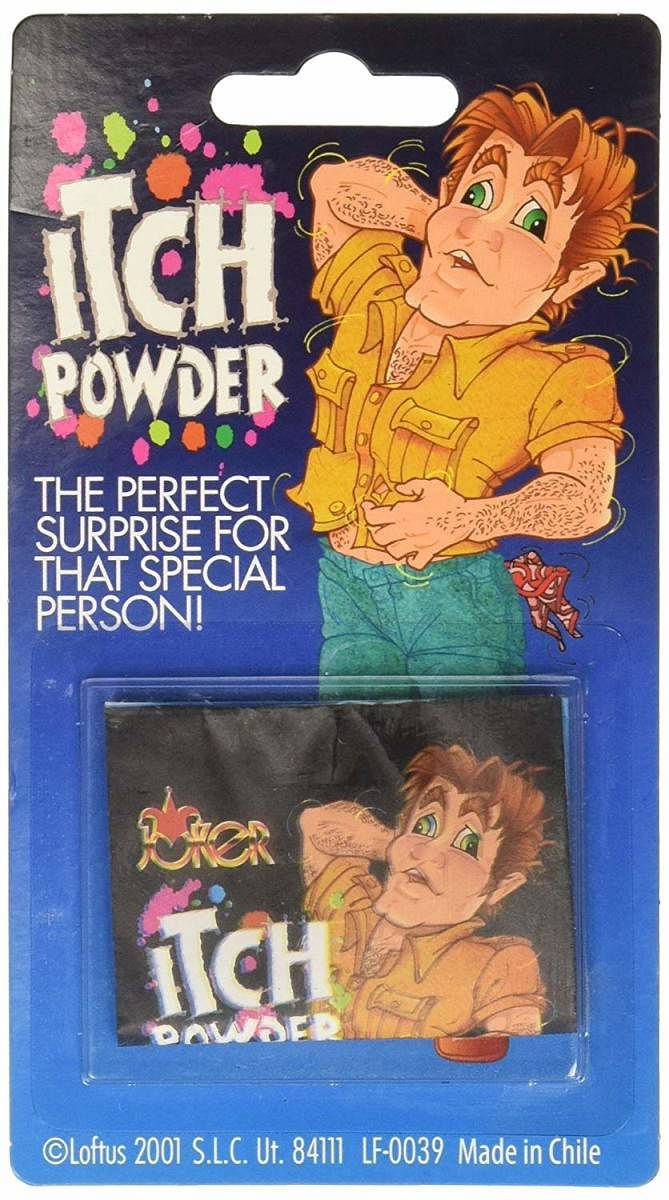 An itching powder available online.