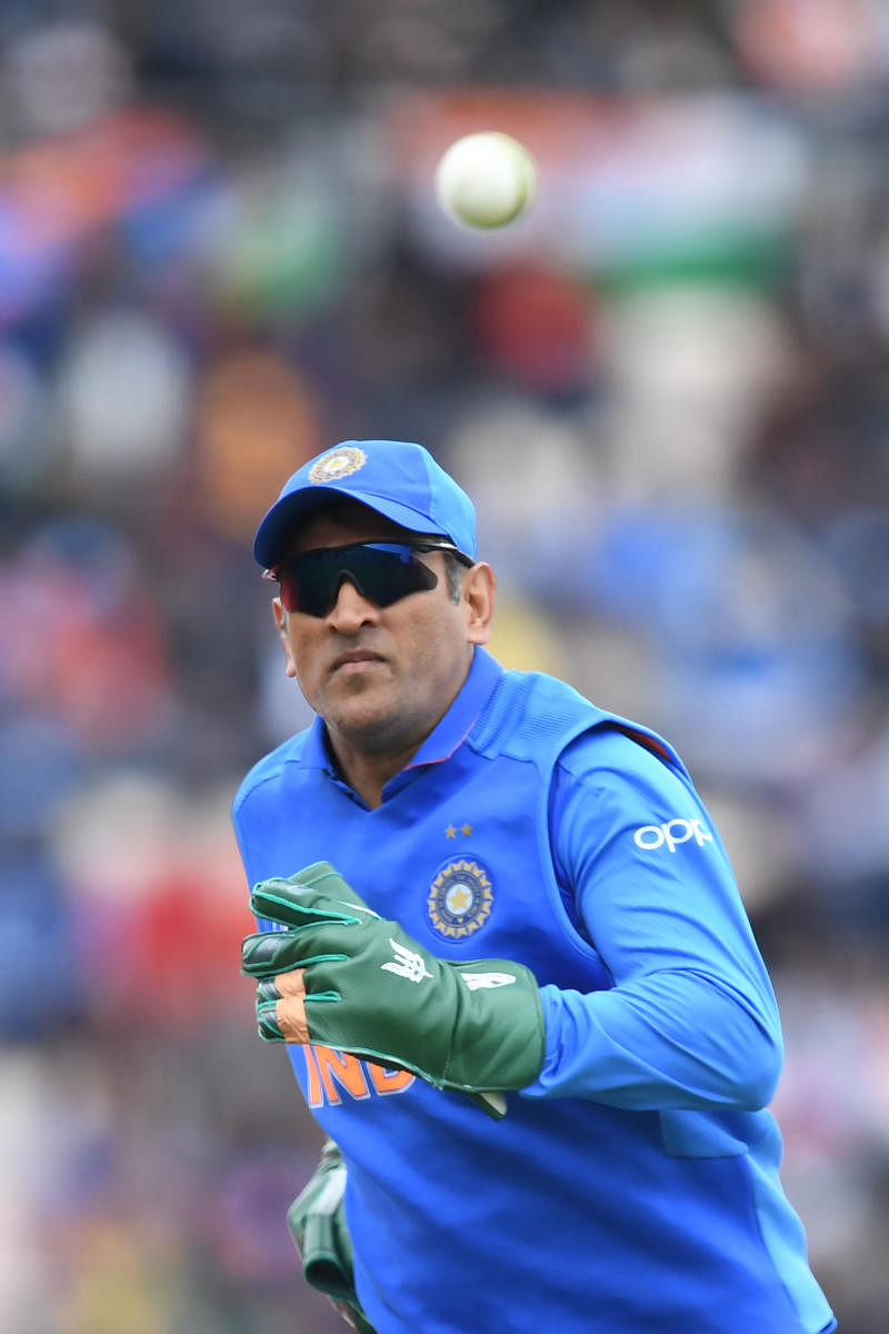 MS Dhoni’s decision to sport the army insignia on his gloves may have vowed many Indian fans but the ICC felt the gesture was against the rules. AFP