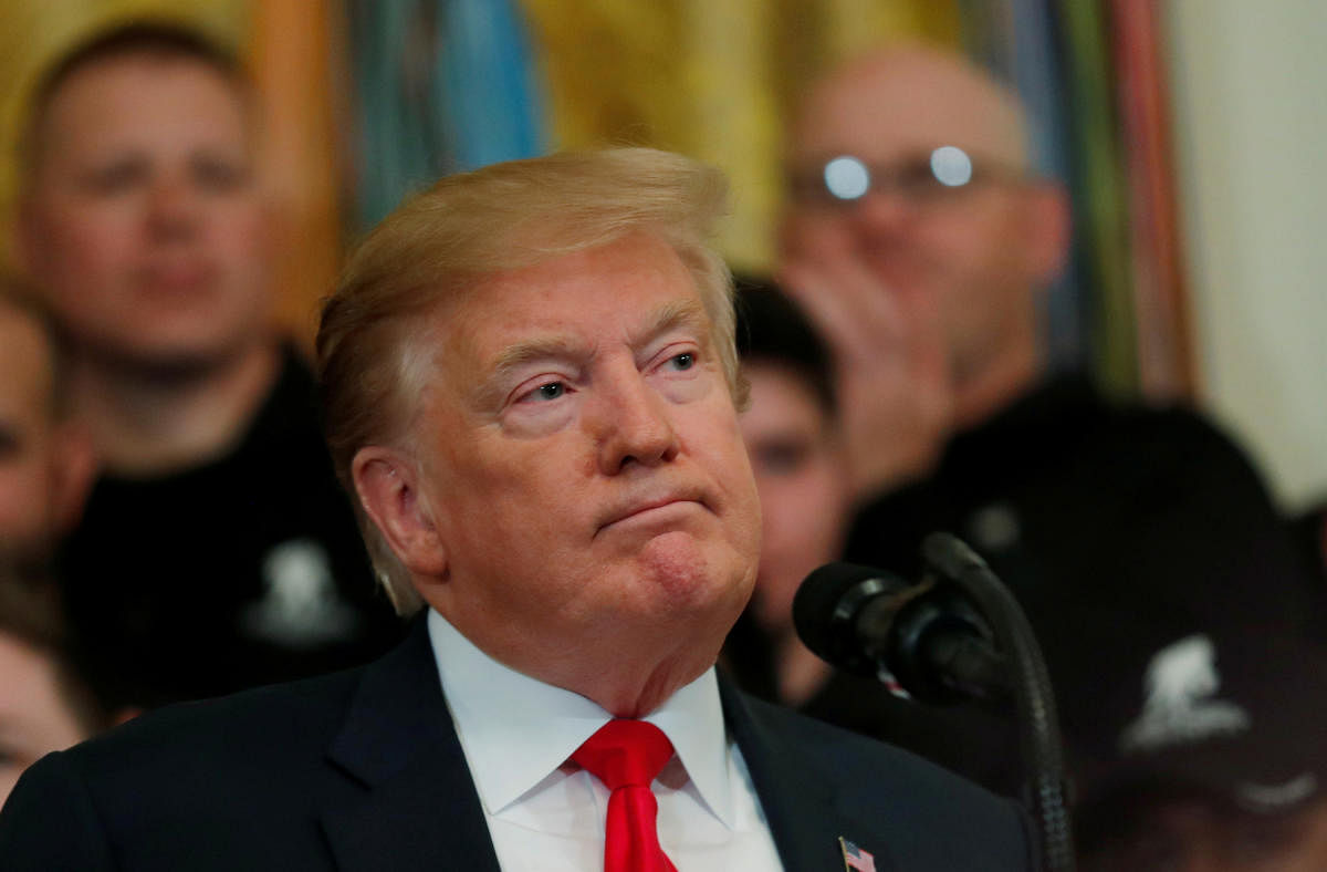 Trump's evening tweet said discussions will resume Thursday, and came as new data showed migrant detentions at the southern US border have hit their highest level since 2006. (Reuters File Photo)