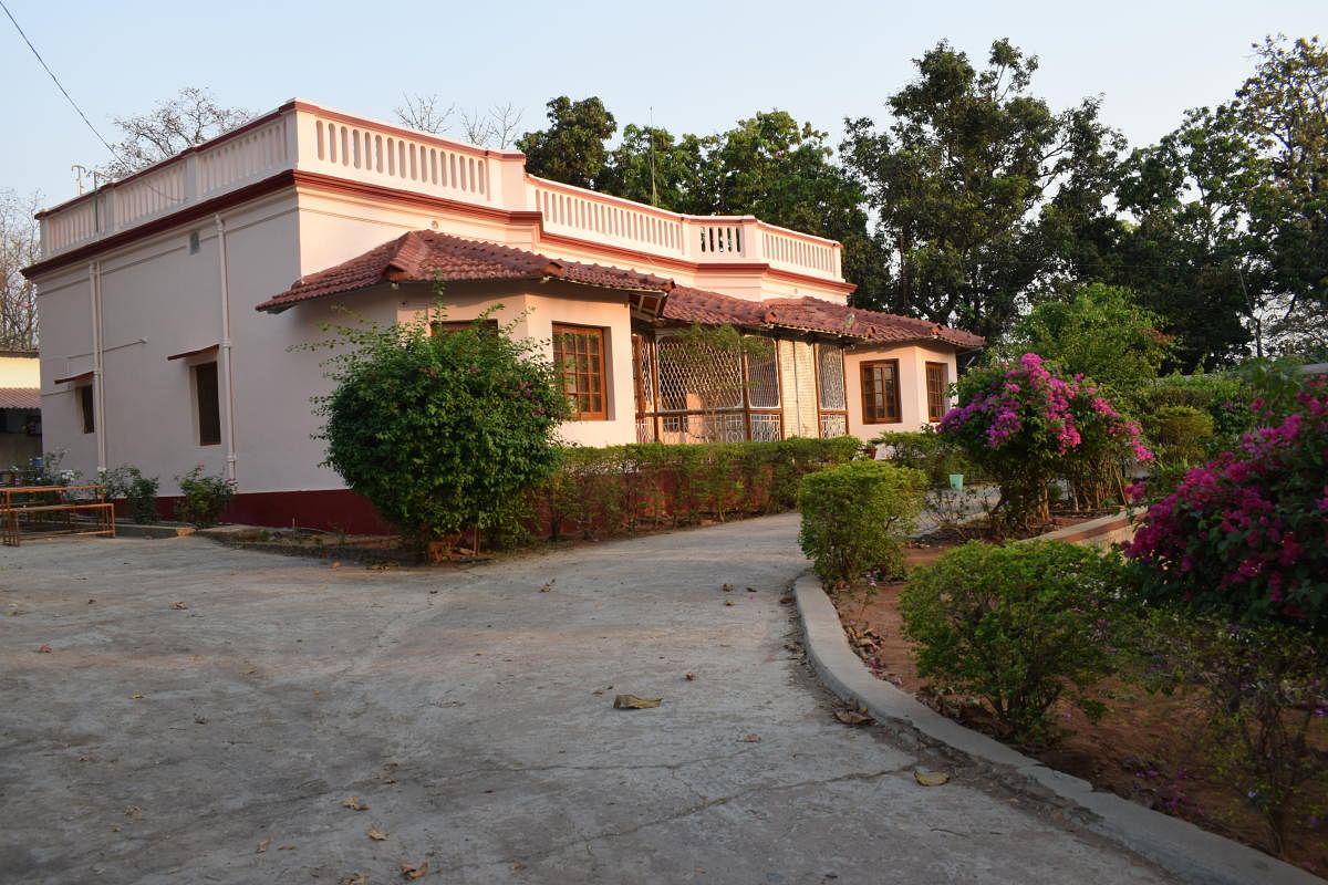 heritage A bungalow; the railway station; a building in McCluskieganj. PHOTOS BY AUTHORS