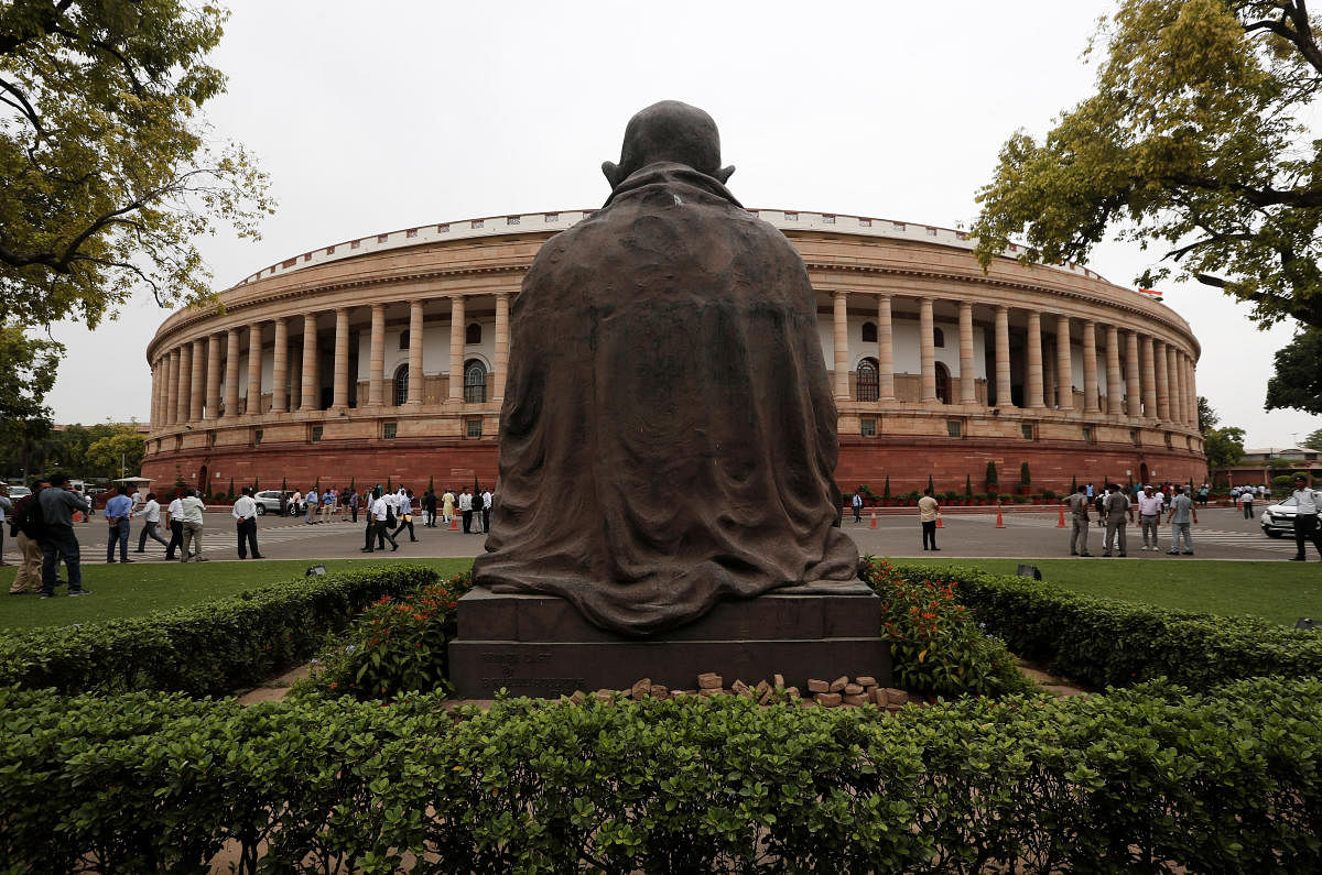 Indian parliament building  in New Delhi (Reuters Photo)