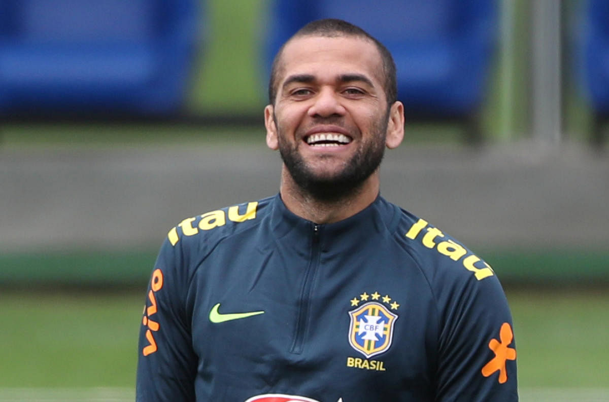 Brazil's Dani Alves. (Reuters File Photo)