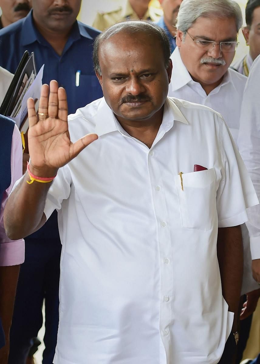 A government order implementing the Act was issued on July 23, which was Kumaraswamy’s last executive decision as CM. (Photo by PTI)