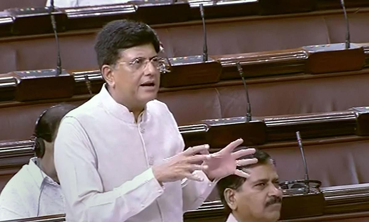 File picture of Commerce Minister Piyush Goyal. Photo credit: PTI
