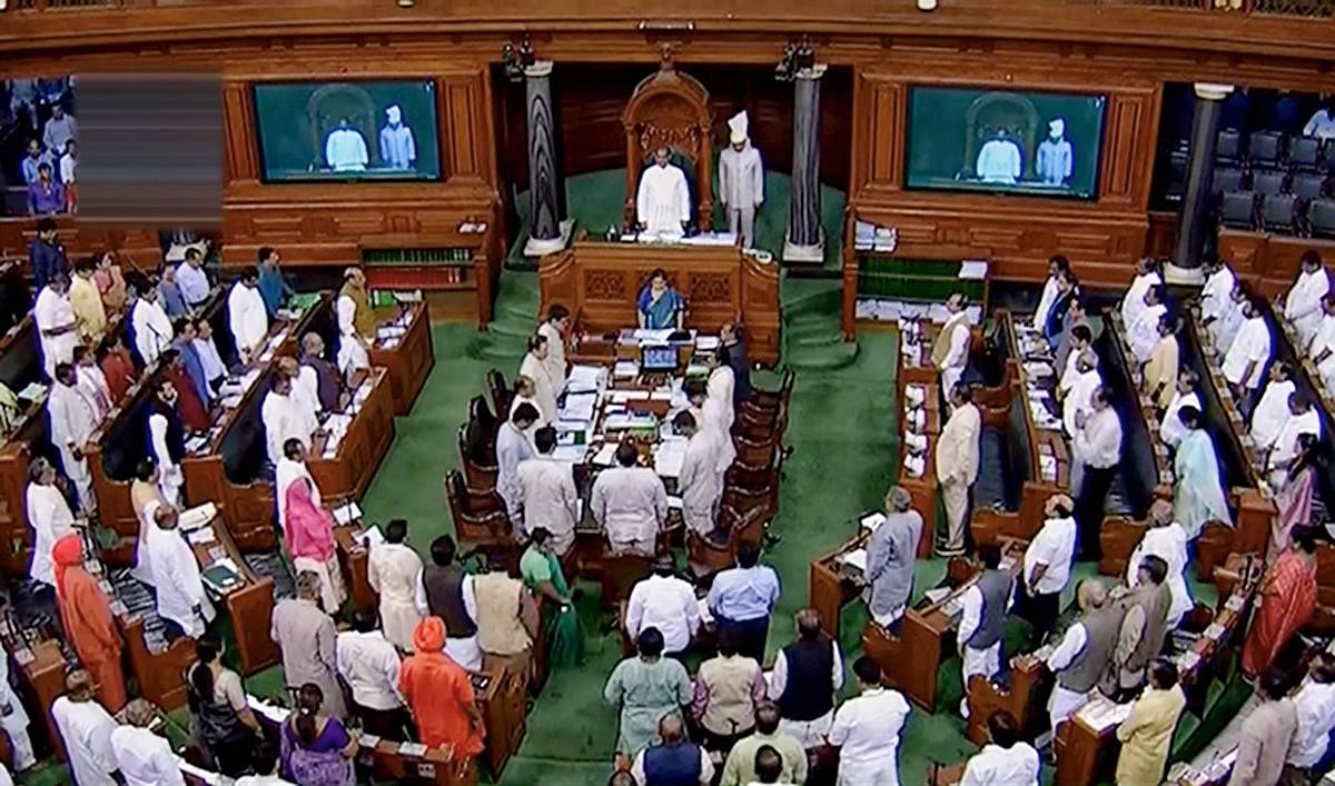 The opposition parties told the government on Monday that it was against extending the ongoing session of Parliament, sources said. (PTI Photo)