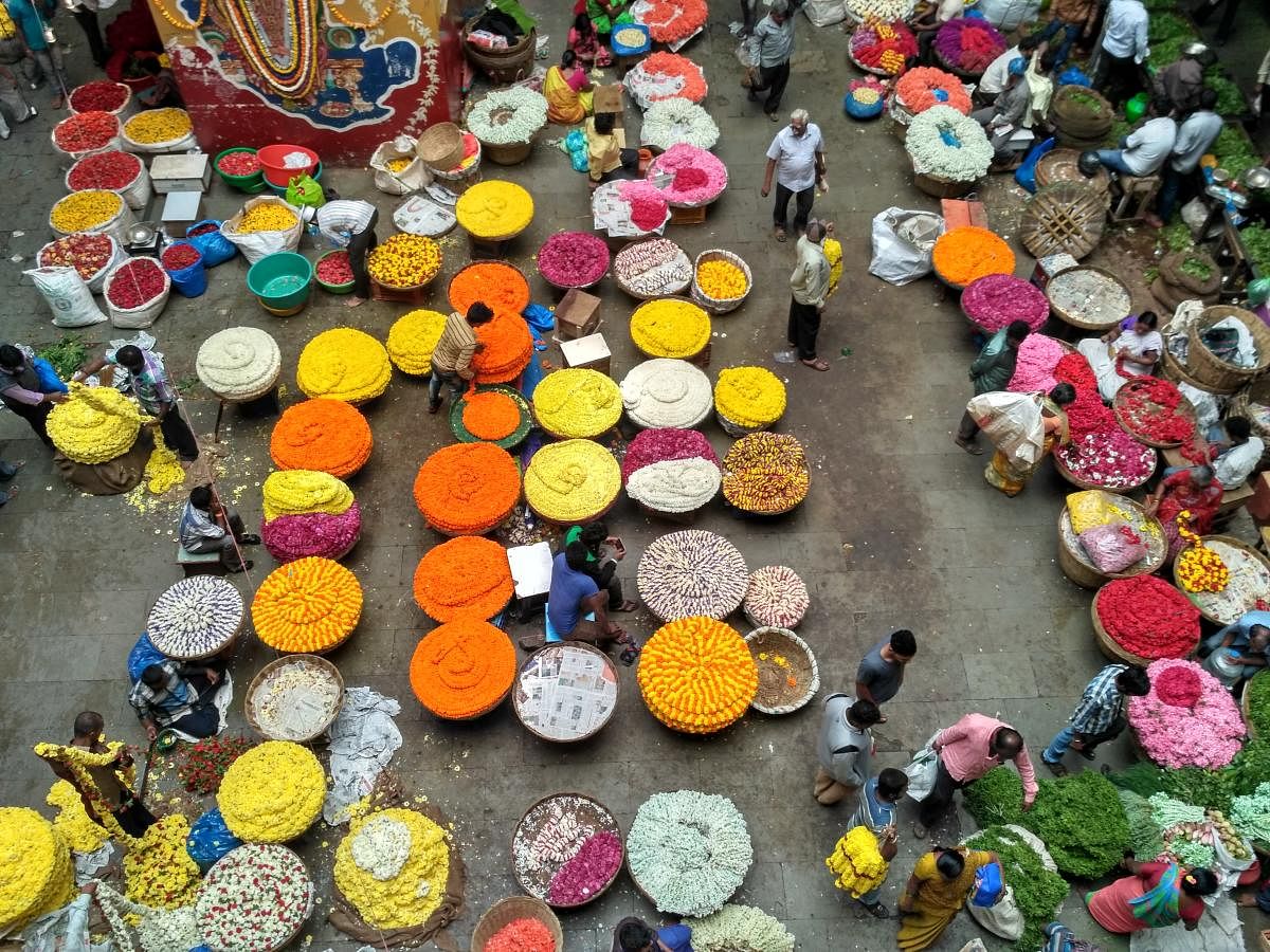 Rediscover A view of city market. Photo credit: Unhurried.in