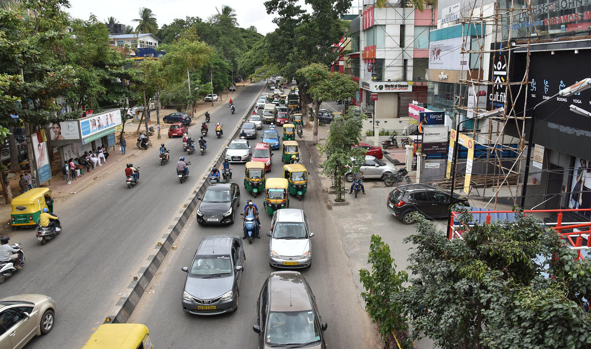 Indiranagar is among the places in the city with a high number of pubs and bars. dh photo by Janardhan B K