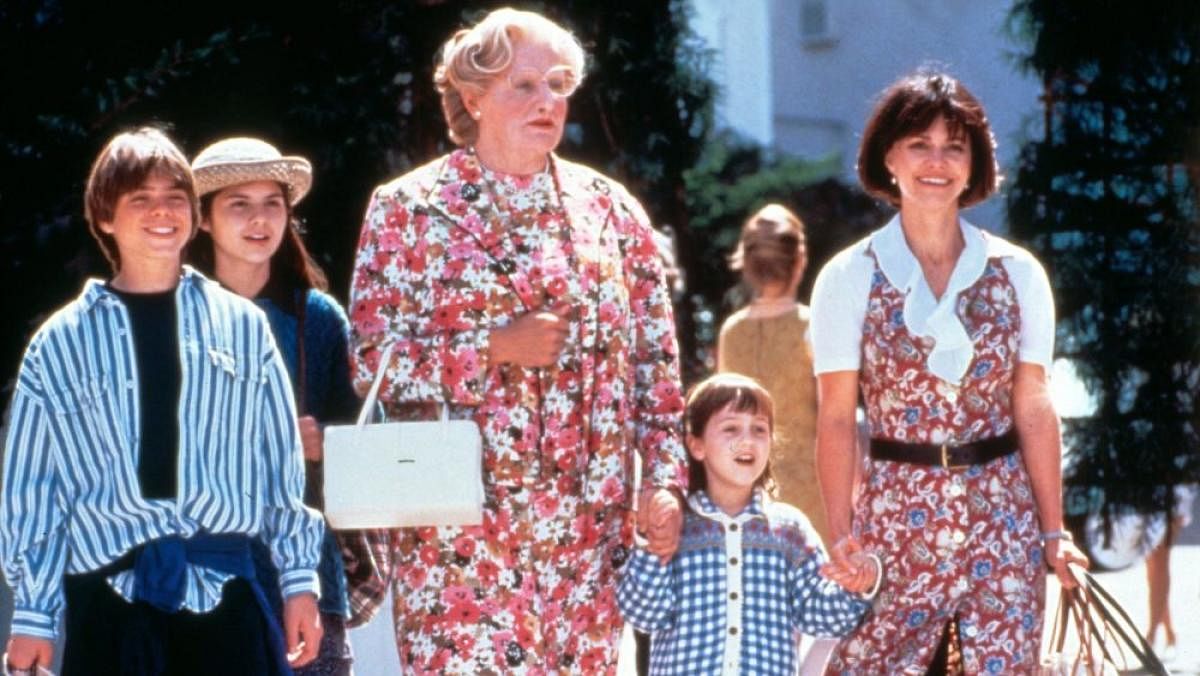 Robin Williams in Mrs Doubtfire