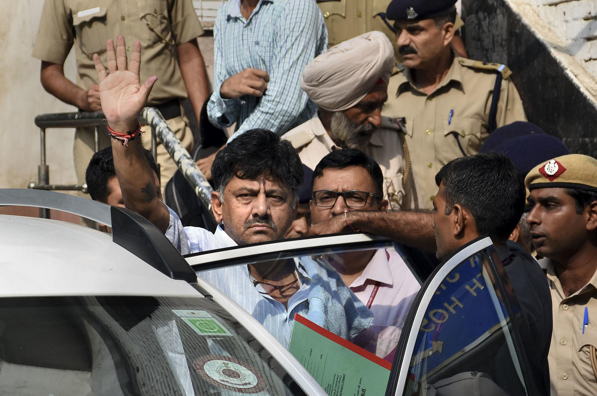 Karnataka Congress leader DK Shivakumar (PTI Photo)