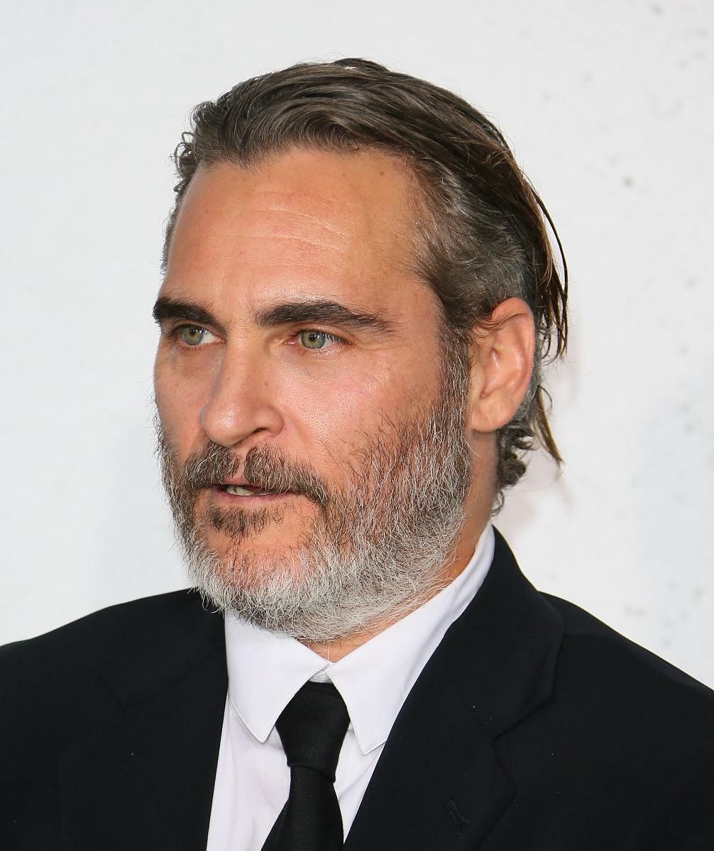 US actor Joaquin Phoenix arrives for the premiere of Warner Bros' "Joker" at TCL Chinese Theatre in Hollywood on September 28, 2019. (Photo/AFP)