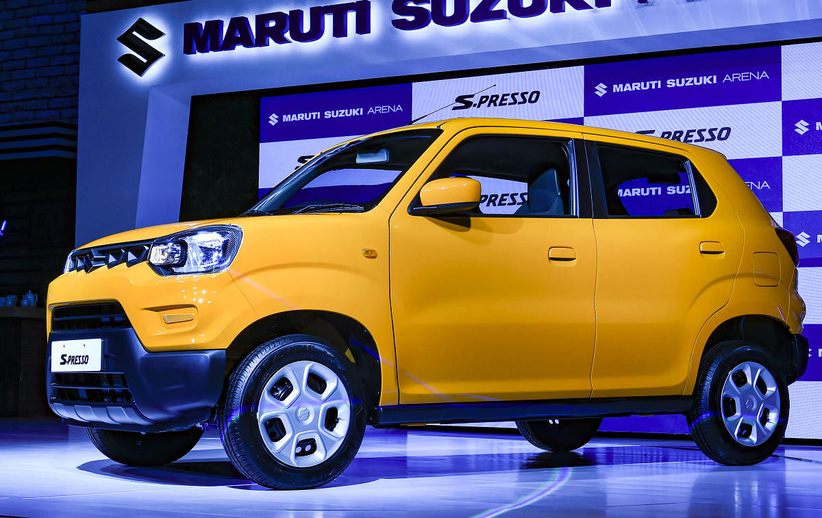 Maruti Suzuki India launches S-Presso, in New Delhi, Monday, Sept. 30, 2019. (PTI Photo)