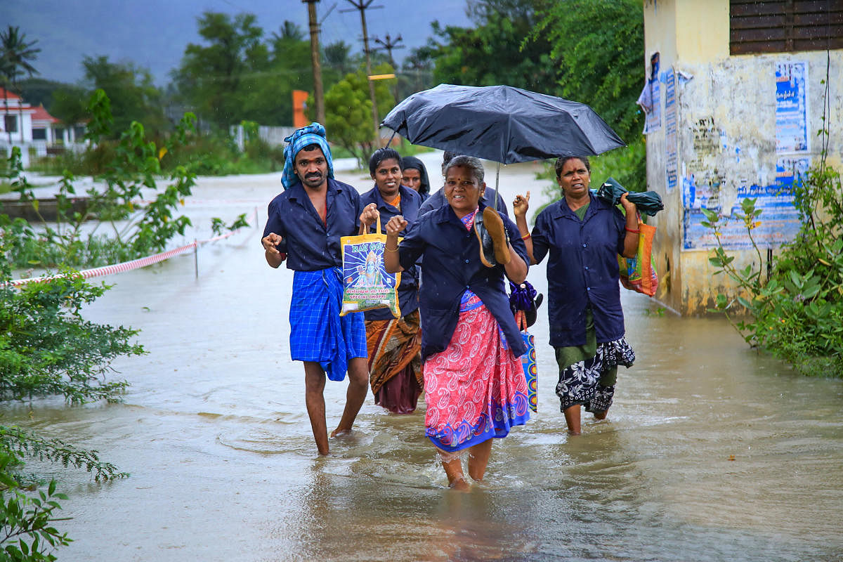 A deep depression in the Arabian Sea intensified into cyclonic storm Kyarr during early hours of Friday. (PTI File Photo)