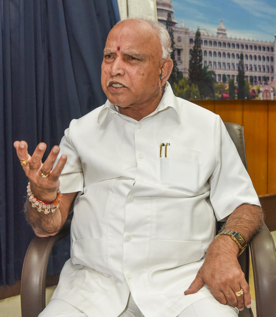 Karnataka Chief Minister B S Yediyurappa