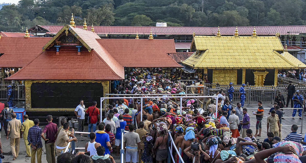 On January 28, the court had said it would not grant more than 10 days time to finish arguments on the issues, arising out of Sabarimala case judgement. (PTI file Photo)