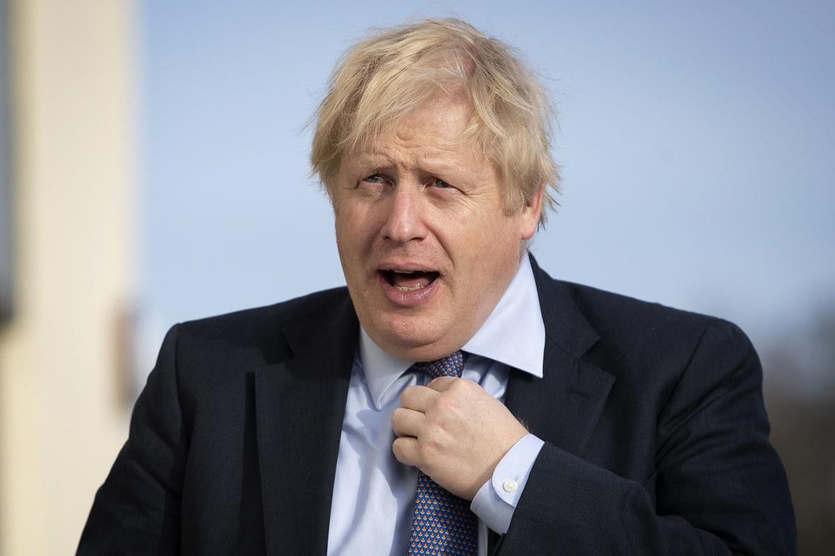 Britain's Prime Minister and Conservative Party leader, Boris Johnson (Photo AFP)