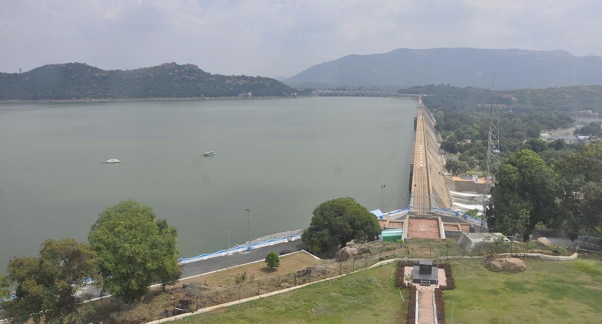 Stanley Reservoir, Mettur dam in Salem district, Tamil Nadu.
