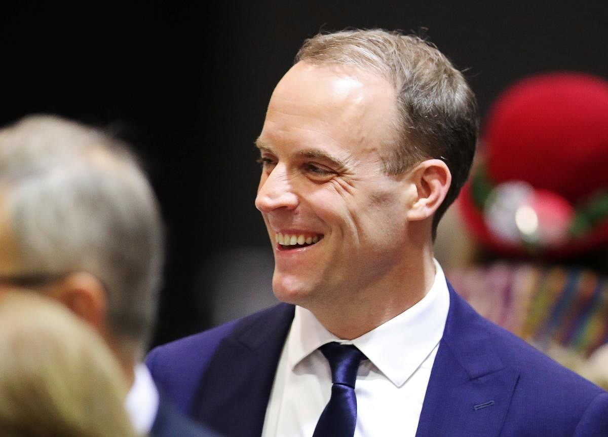British Foreign Secretary Dominic Raab issued the statement warning citizens to avoid travel to regions of conflict (Photo Credit: Reuters)