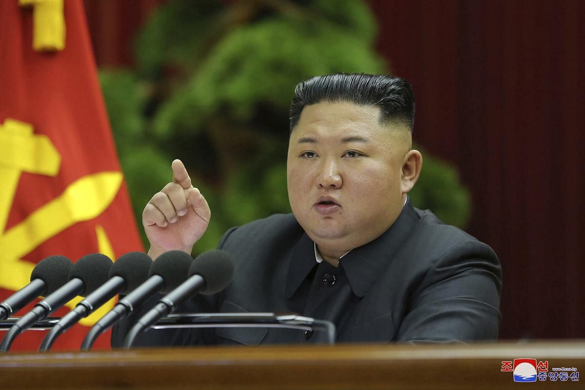 Kim, the North Korean leader, last week opened the new year expressing deep frustrations over the stalled negotiations and vowed to bolster his nuclear arsenal as a deterrent against “gangster-like” U.S. sanctions and pressure. (AP Photo)
