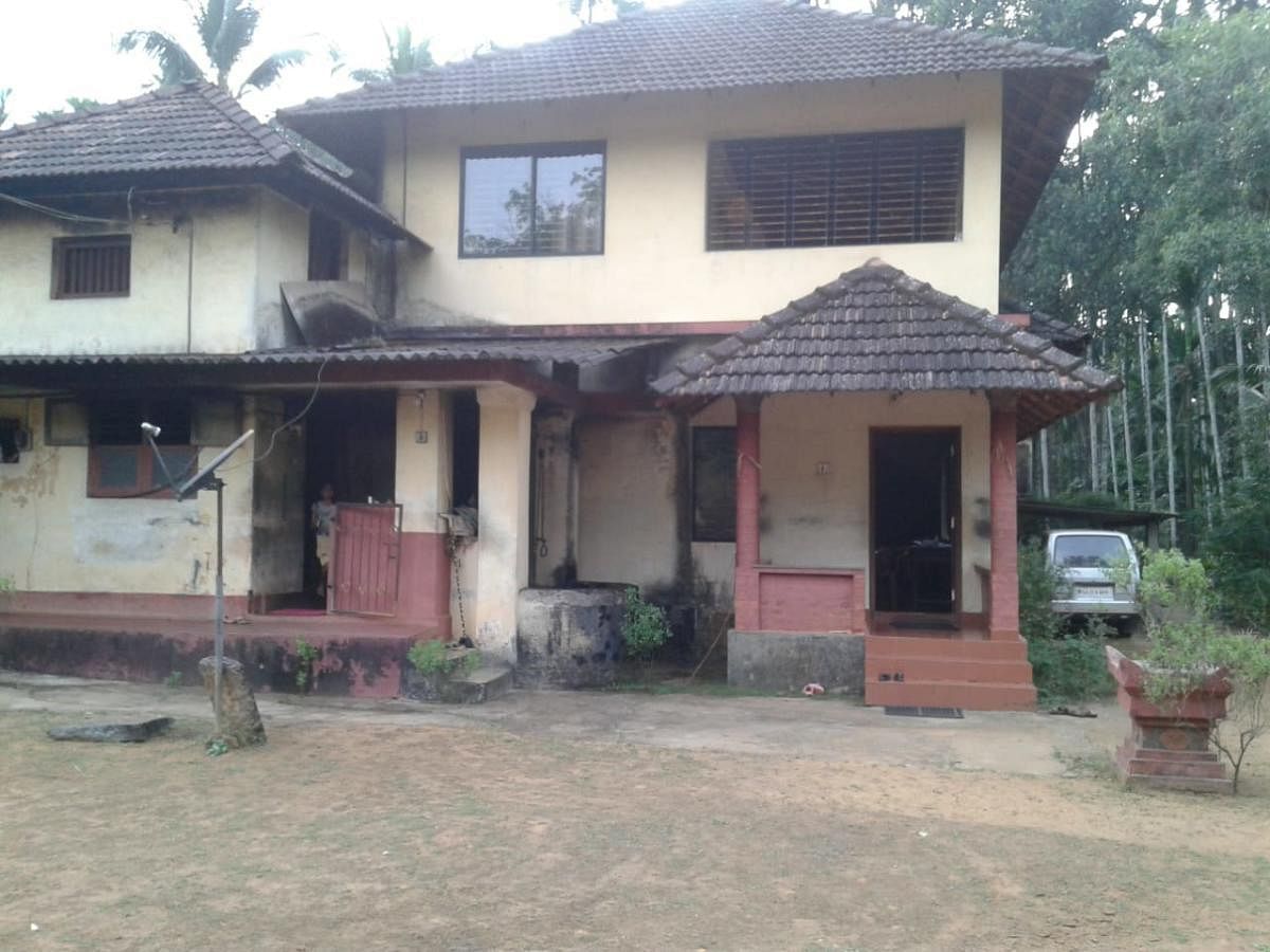 The house where Pejawar seer Vishwesha Theertha Swami was born (now renovated) at Eratadi in Halenerenki near Ramakunja, Puttur taluk.