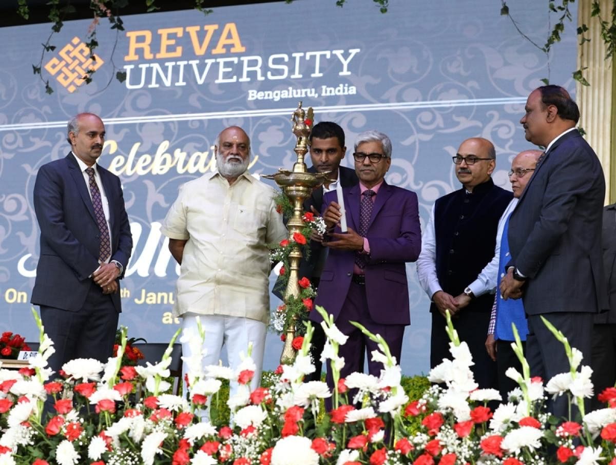 The university, on the occasion, presented lifetime achievement awards and REVA excellence awards to experts from various fields. DH Photo