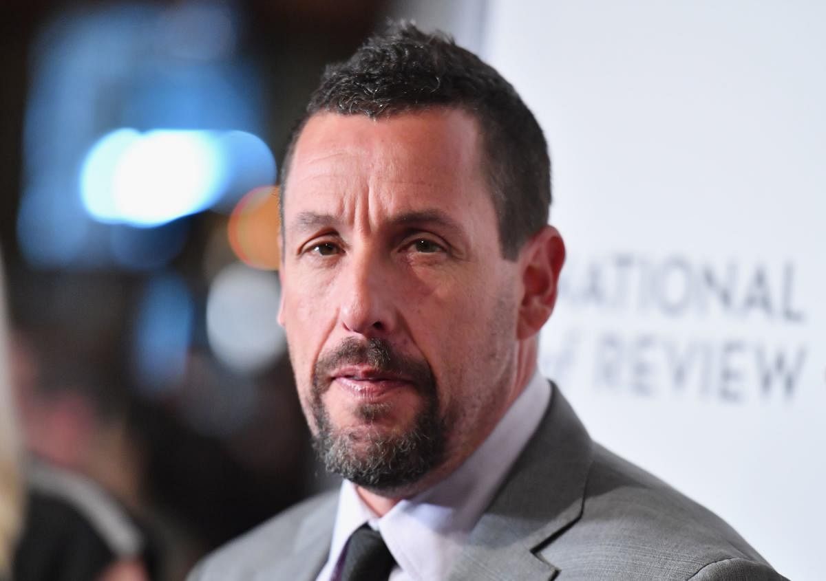 US actor Adam Sandler attends the 2020 National Board Of Review Gala on January 8, 2020 in New York City. (AFP Photo)
