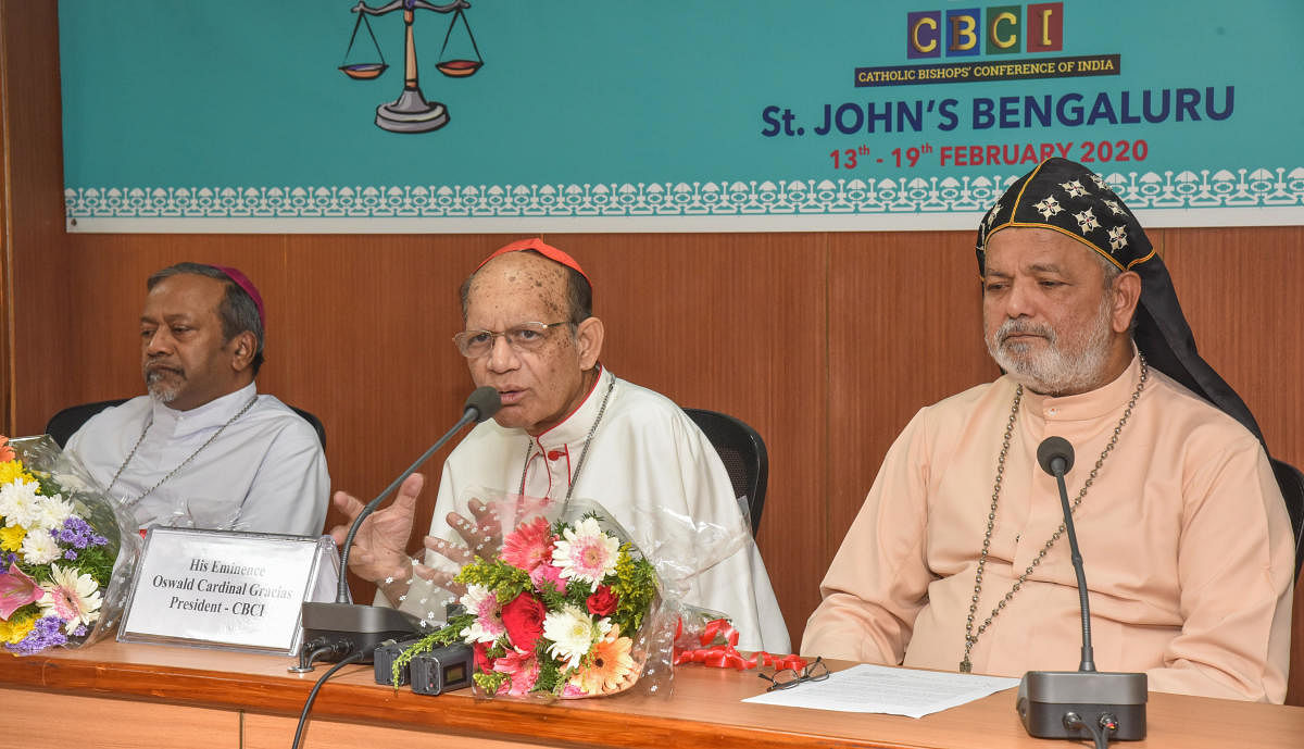 Catholic Bishops’ Conference of India. (DH Photo)
