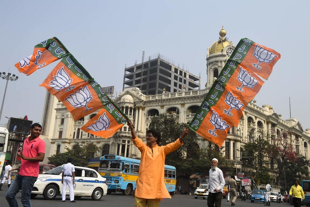 As the BJP goes for the kill, seeking to form a state government in Madhya Pradesh, it is banking heavily on the ‘Maharaja’ of Gwalior royal family Jyotiraditya Scindia, who broke the 19-year-long association with Congress to join the BJP last week. (Representative Image) (PTI File Photo)