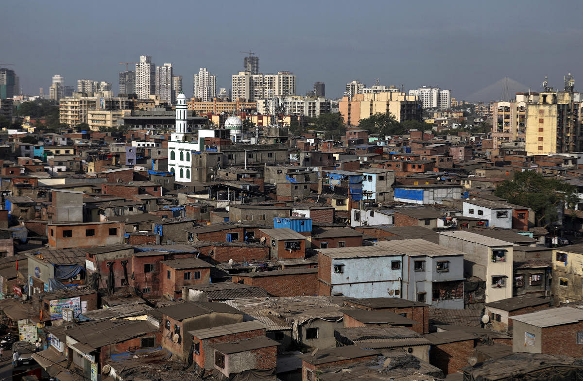 A view of Dharavi, one of Asia's largest slums, in Mumbai. REUTERS file photo