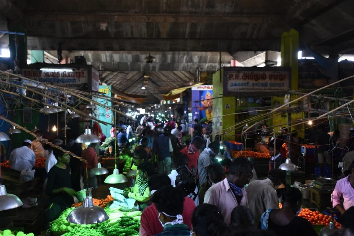 Koyambedu market