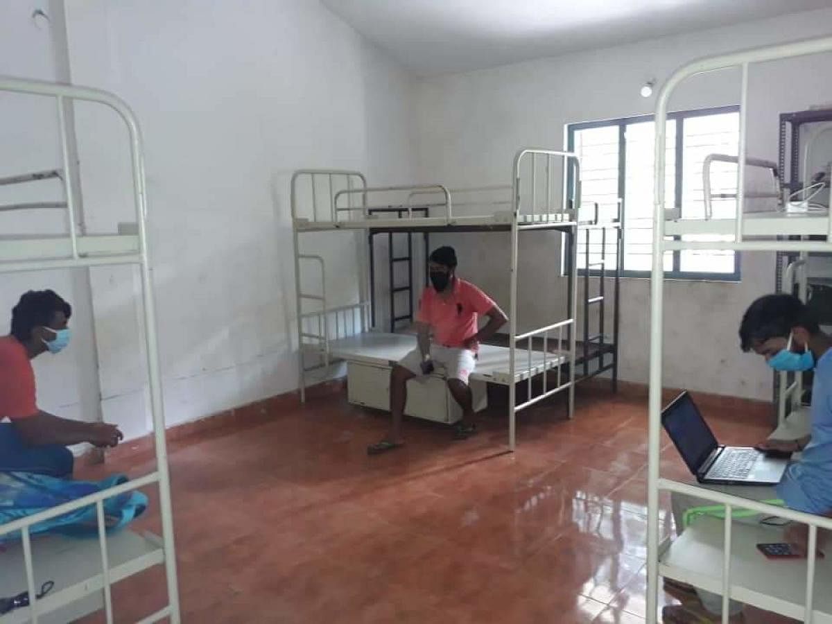 Quarantine facilities have been arranged in hostels in Kodagu district for those who have returned from outside the state.