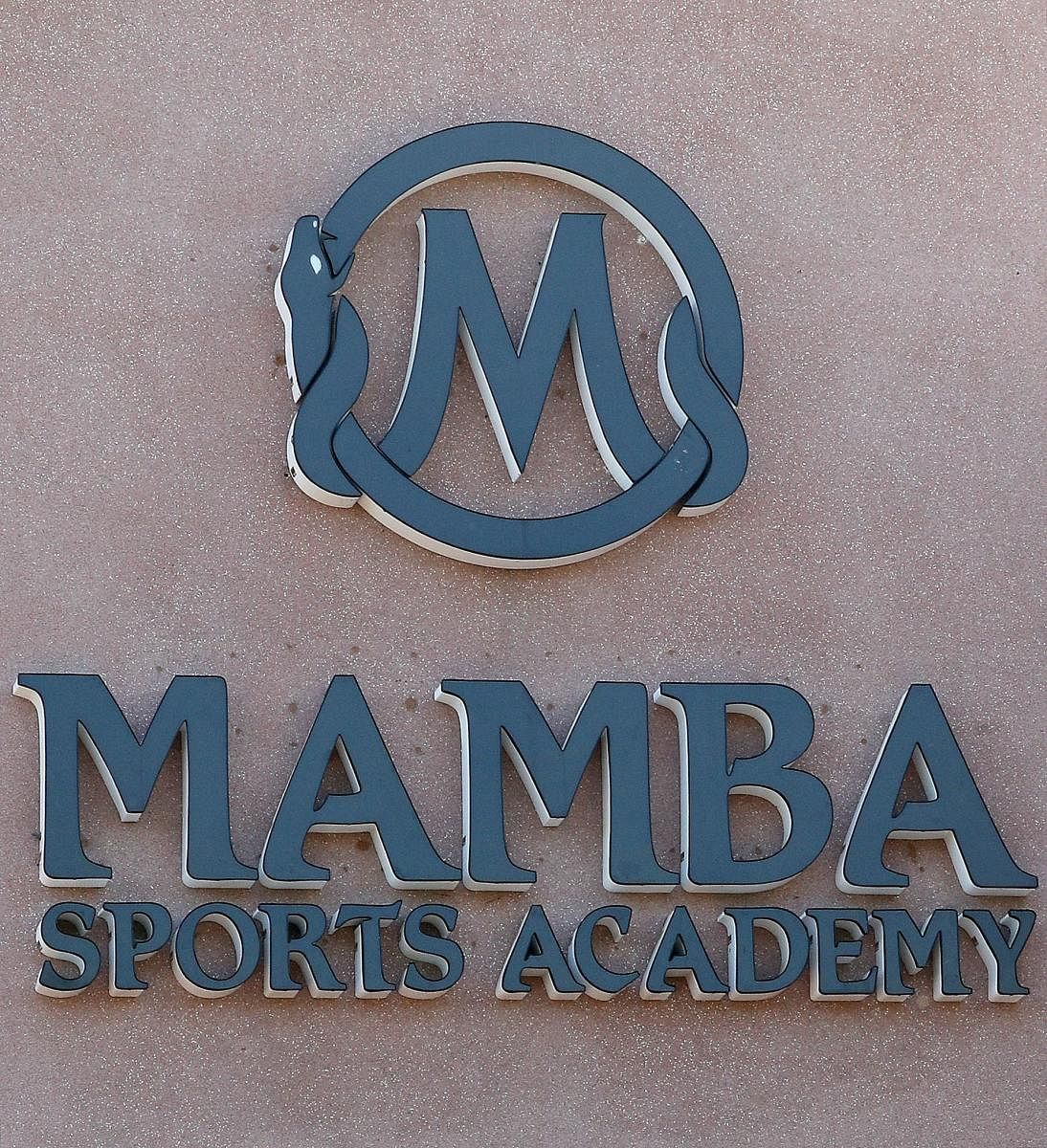 The Sports Academy announced on their website on Tuesday that they are removing "Mamba" from their name and launching a new website and logo rebranding. The Mamba Sports Academy was launched in 2018 as a joint athletic training business venture with Kobe Bryant and Sports Academy CEO Chad Faulkner. The name change is out of respect for Bryant, who along with his 13-year-old daughter, Gianna, were among nine people who died in a helicopter crash on their way to the facility on January 26. (AFP Photo)