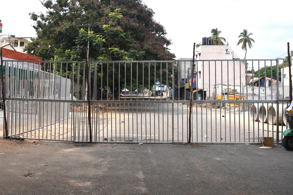 Located at Queen’s Road, Shifa Hospital was sealed after a doctor tested positive on April 12. DH FILE/S K Dinesh