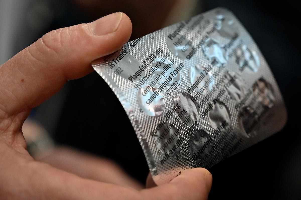 Anti-malarial drugs hydroxychloroquine (AFP Photo)