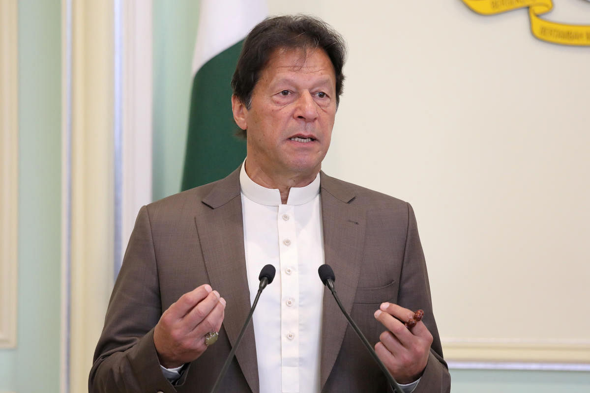Pakistan's Prime Minister Imran Khan. Credit: Reuters Fie Photo