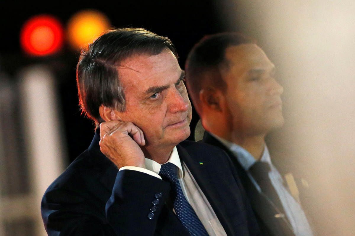 Brazil's President Jair Bolsonaro (Reuters Photo)