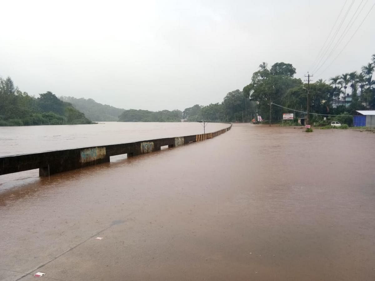 File photo of flood in Malnad