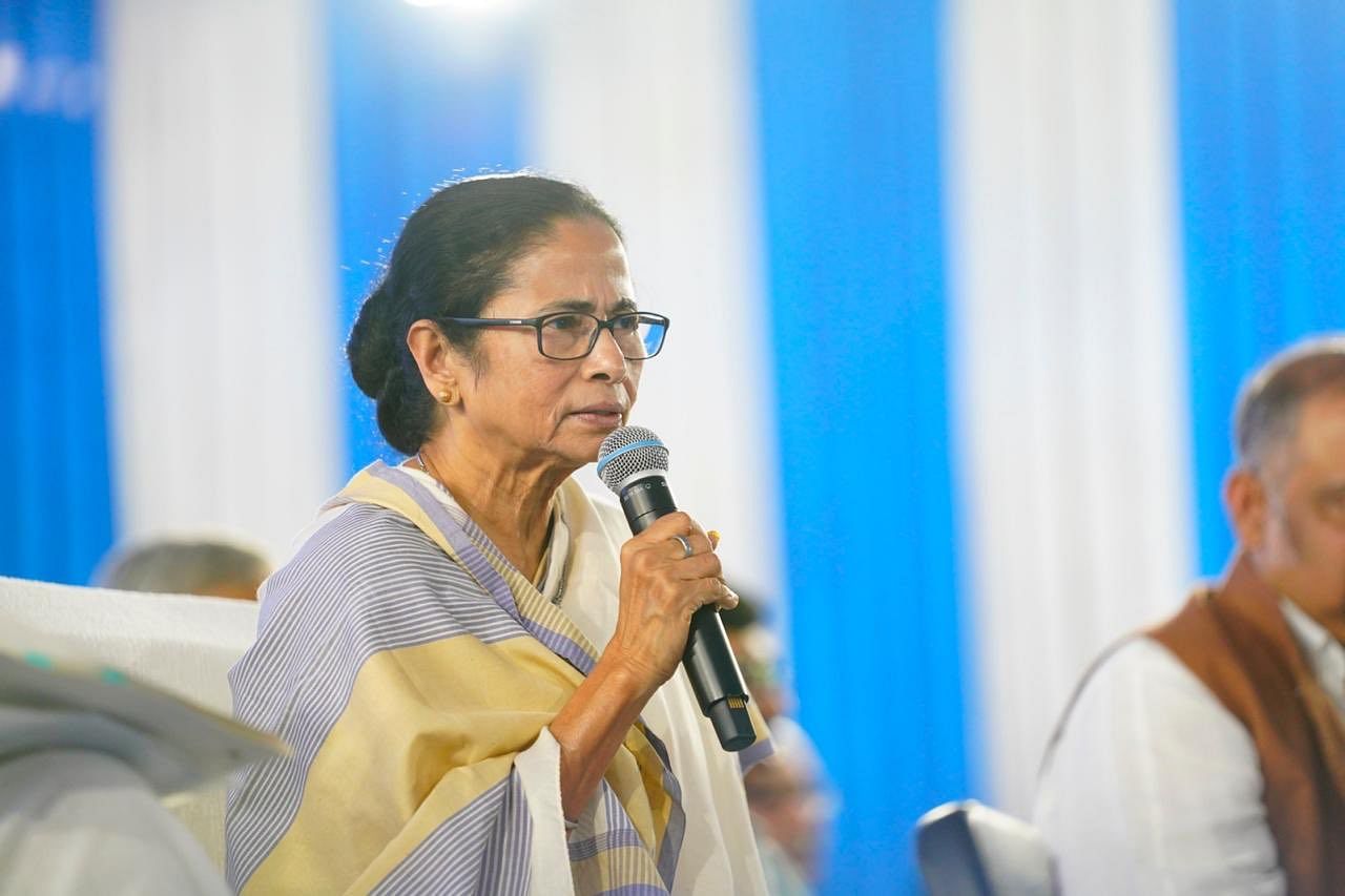 Banerjee said this is the "result of dedication, hard and innovative work of the entire team from the state, district, GP and up to village level and continuous monitoring". Photo/Twitter (@MamataOfficial)