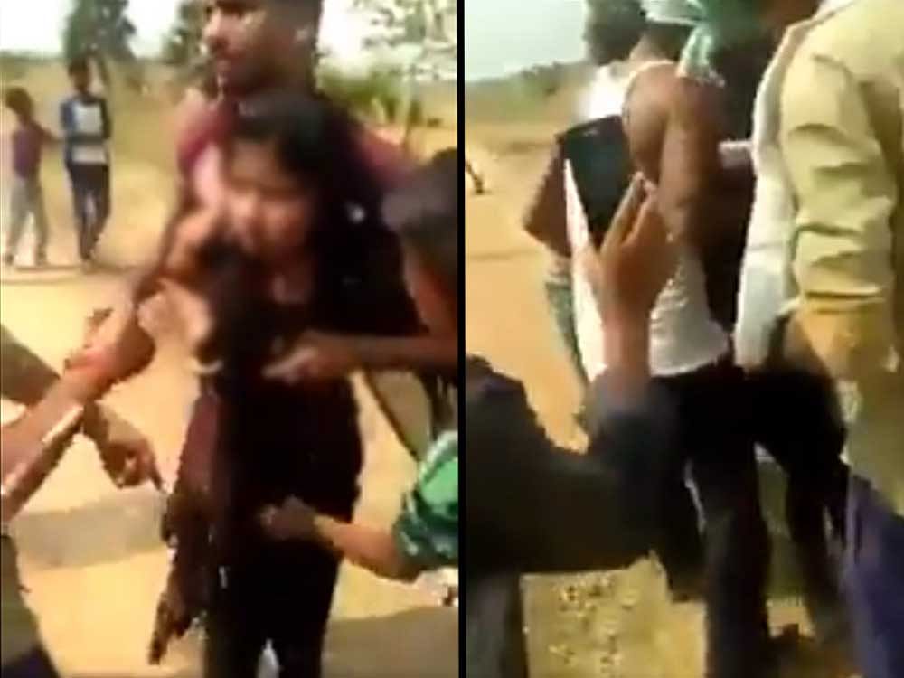 Four people were arrested when a video, showing a group of youths disrobing a minor girl in Jehanabad, went viral.