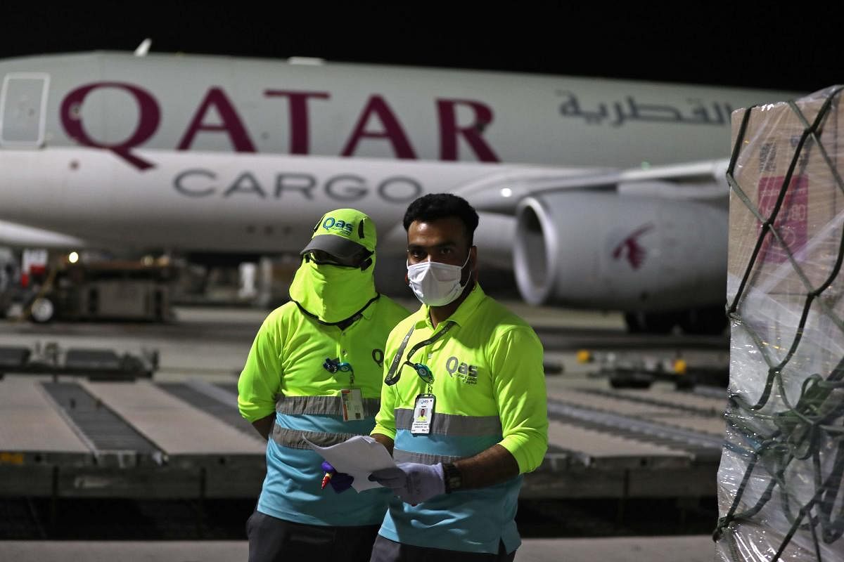 Qatar Airways flight (AFP Photo)