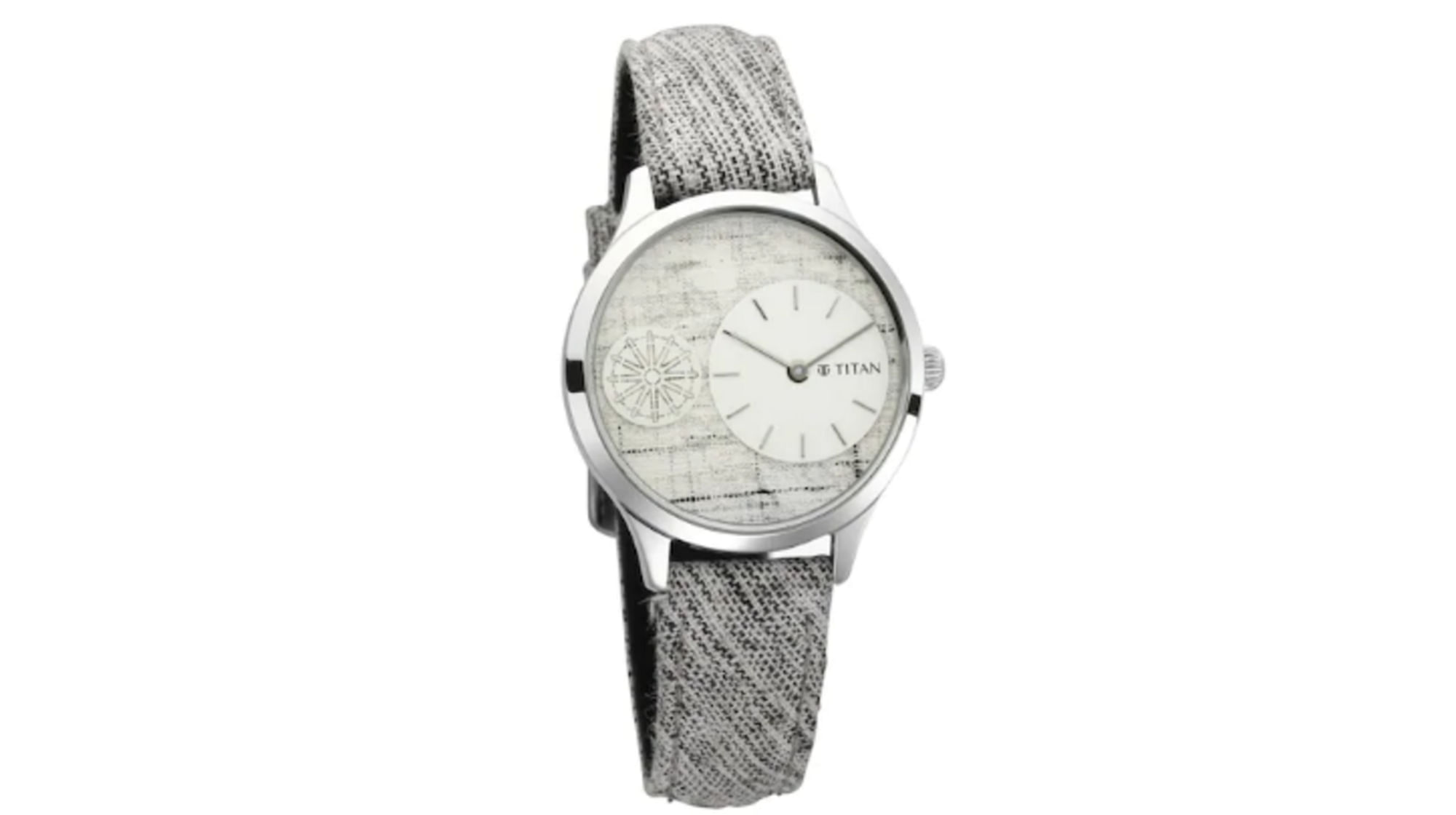 Limited edition of Khadi wrist watches (Titan website screengrab)