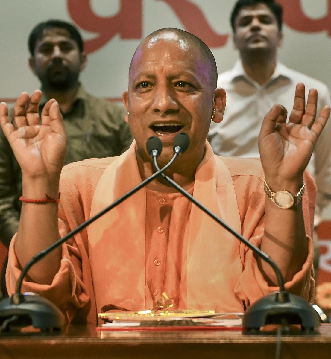 Adityanath appealed to the landlords not to charge rent if their tenants happen to be daily-wage labourers. PTI/File