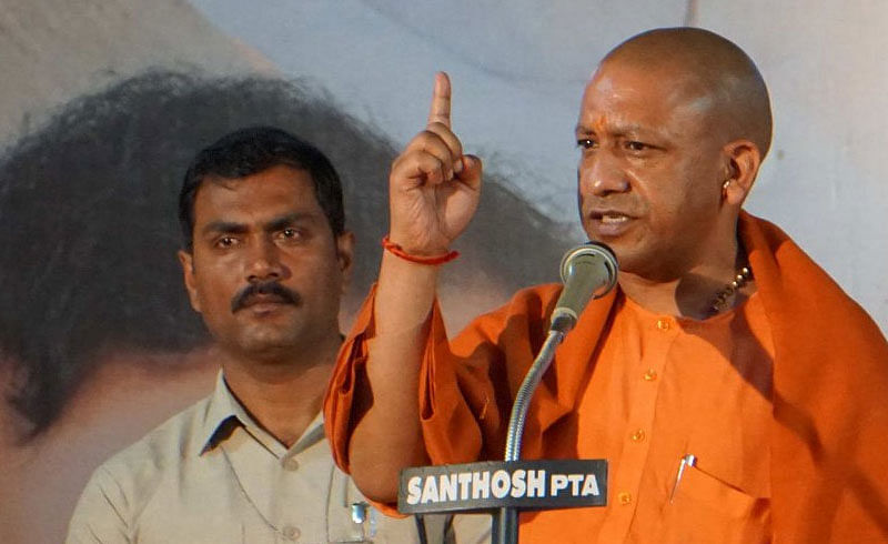 Uttar Pradesh Chief Minister Yogi Adityanath stoked controversy on Tuesday, dubbing the Muslim League a “green virus” and suggesting that Hindu and Muslim voters are in an “Ali-Bajrang Bali” contest.