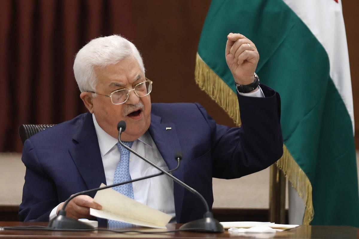 Palestinian President Mahmoud Abbas (AFP Photo)