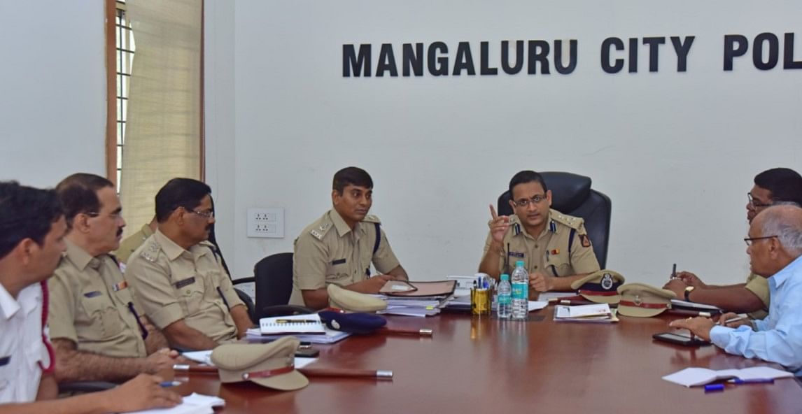 Mangaluru Commisioner of Police Dr P S Harsha (DH File Photo)