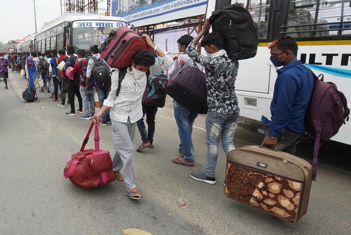 Migrant workers (PTI Photo)