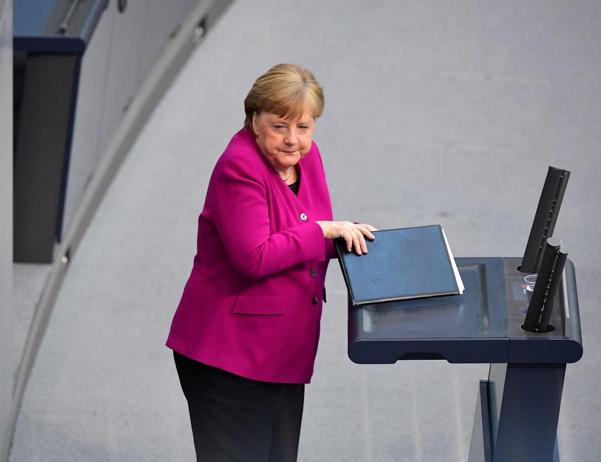 Angela Merkel. AFP