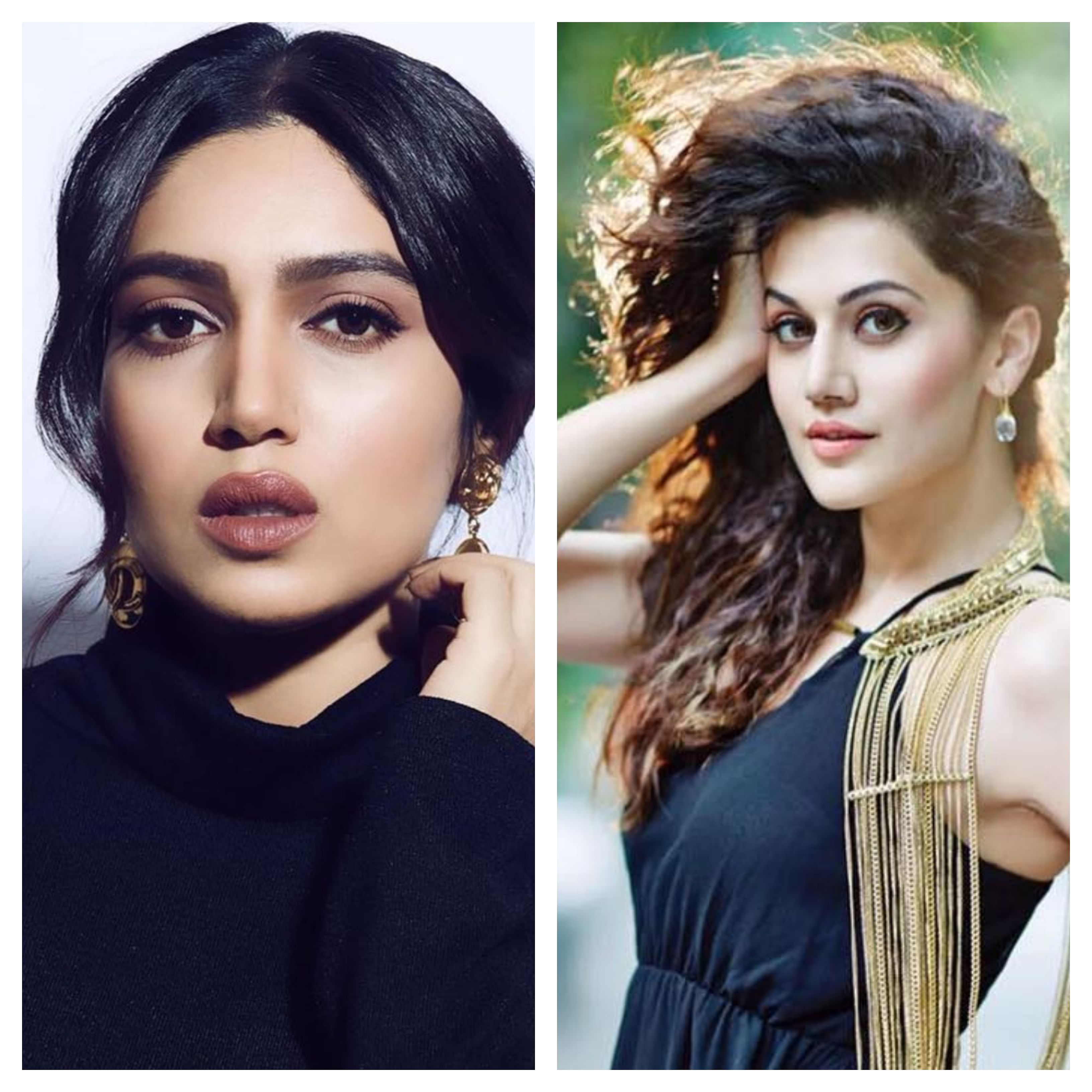 Bhumi and Taapsee were among the Bollywood stars who reacted to cyclone Amphan. (Credit: Facebook/TaapseePannu/BhumiPednekar