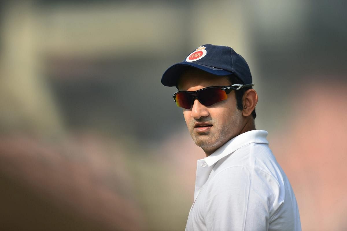 Gautam Gambhir. (PTI Photo)