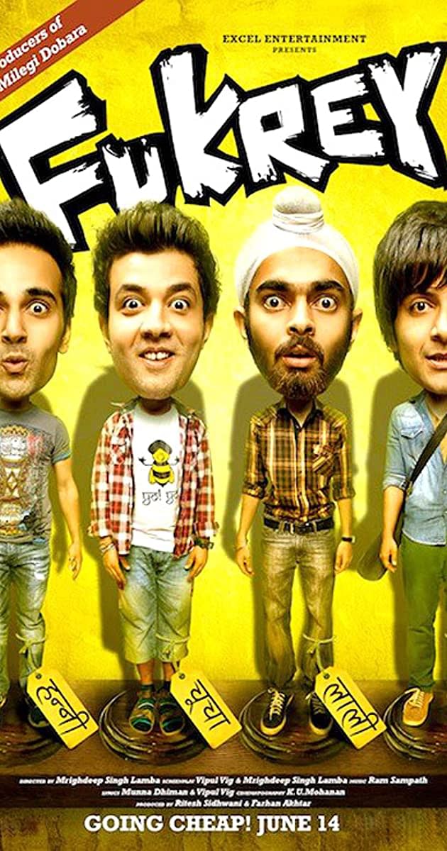 Fukrey3, the third part of the Fukrey series is on the cards. (Credit: IMDb)